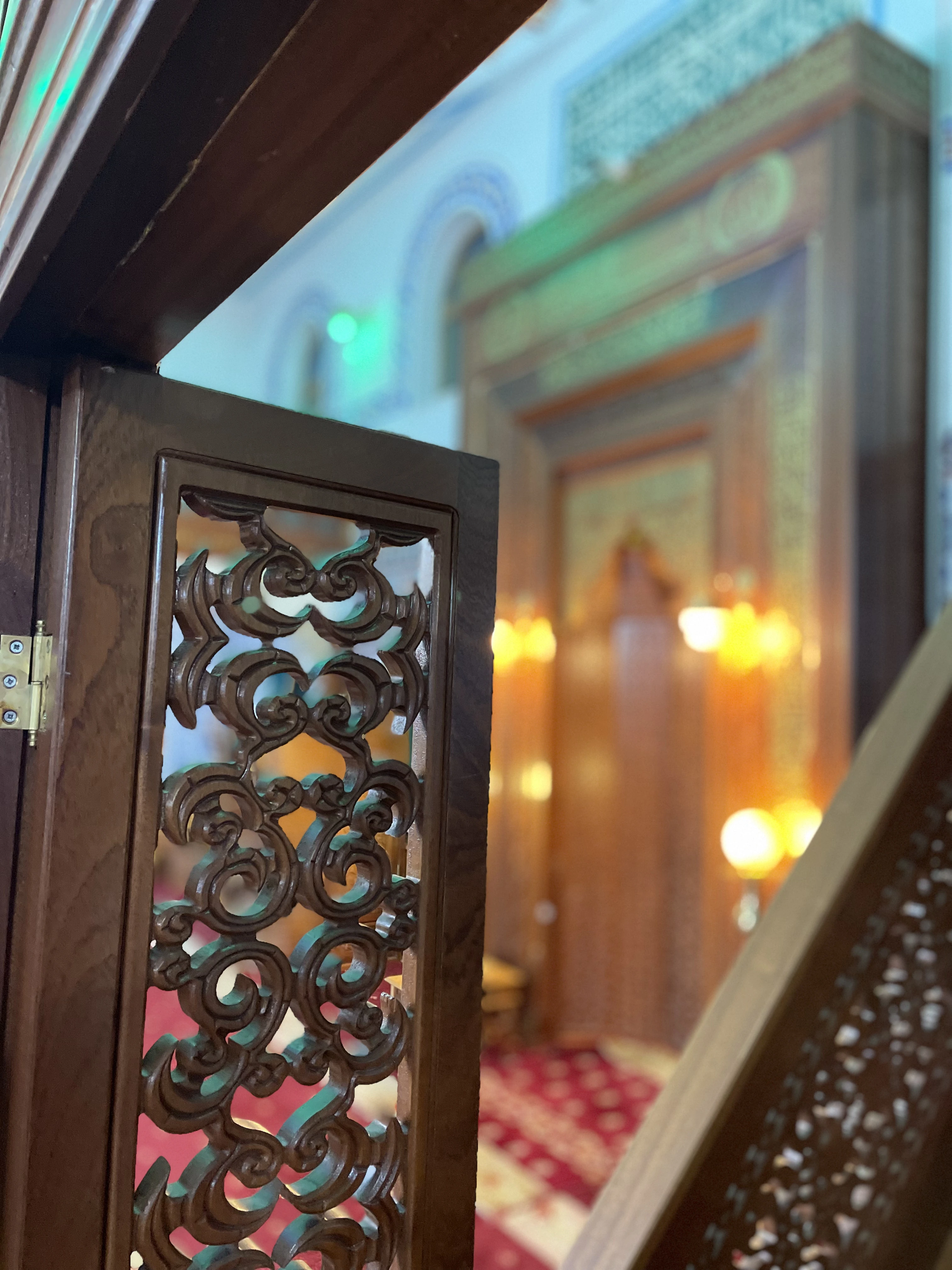 Cami inşaatından bir fotoğraf