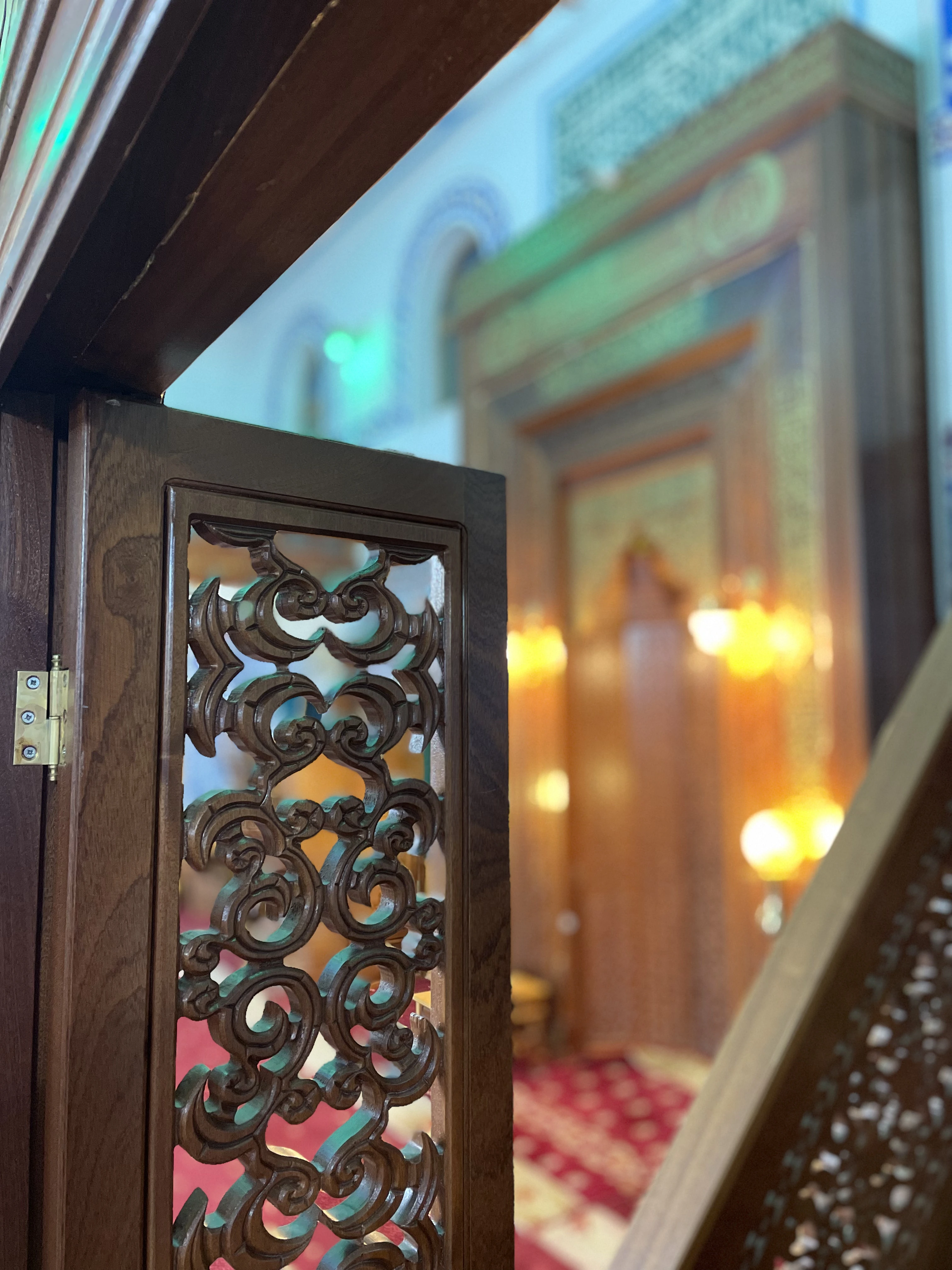 Cami inşaatından bir fotoğraf